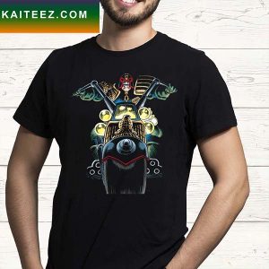 Leather Motorbike Mega Citymega City Onematt Wagner 2000 Judge Dredd Unisex T-shirt