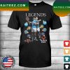 Legends Roger Federer Perfect and Nadal Vamos Rafa signatures T-shirt