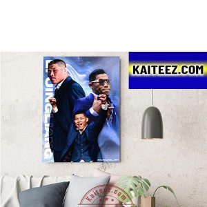Li Jingliang Showcase His Suit In UFC 279 Decorations Poster Canvas