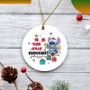 Lilo And Stitch Christmas 2022 Ornament Gift For Friends Ornament