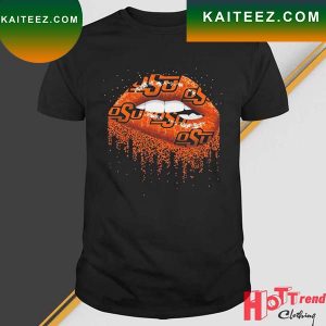 Lips Oklahoma State Cowboys T-shirt