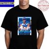 Los Angeles Dodgers 107 Wins Most In Franchise History Vintage T-Shirt