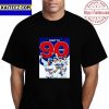 Los Angeles Dodgers 90 Wins In MLB Vintage T-Shirt