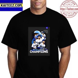 Los Angeles Dodgers National League West Champions Vintage T-Shirt