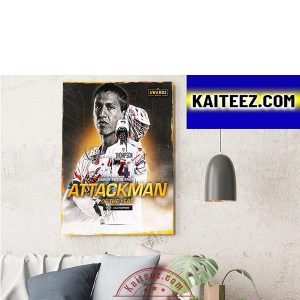 Lyle Thompson Is 2022 Attackman Of The Year In PLL Decorations Poster Canvas