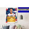 Lyle Thompson Is 2022 PLL Eamon McEneaney Attackman Of The Year Decorations Poster Canvas