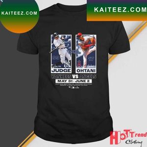 MLB Aaron Judge vs. Shohei Ohtani MVP T-Shirt