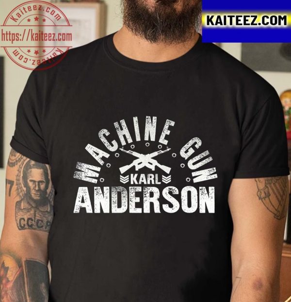 Machine Gun Anderson Vintage T-Shirt