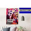 Mandy Rose Is Unified NXT Women’s Champion In NXT Worlds Collide ArtDecor Poster Canvas