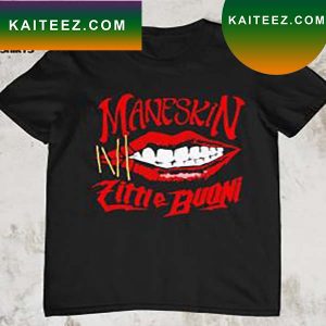 Maneskin Zitti E Buoni Lips T-shirt