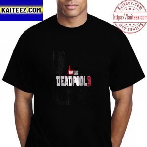 Marvel Studios Deadpool 3 In Theaters 2024 Vintage T-Shirt