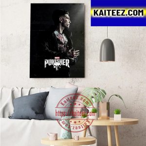 Marvel Studios The Punisher Season 2 Decorations Poster Canvas