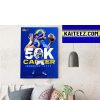 NFL Kickoff 2022 The Journey To SBLVII Begins Decorations Poster Canvas