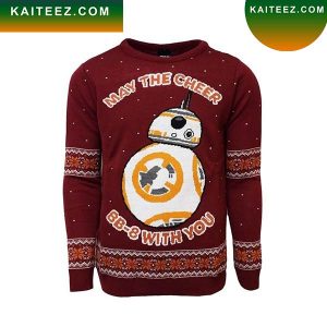 May The Cheer BB8 With You Star Wars Christmas Ugly Sweater