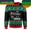 Merry Grinch Mas Woolen Funny The Grinch Christmas Ugly Sweater