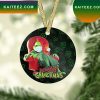 Merry Grinchmas Green Grinch Decorations Outdoor Ornament