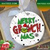 Merry Grinchmas Santa Grinch Grinch Decorations Outdoor Ornament
