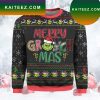 Merry Grinch Mas Woolen Funny The Grinch Christmas Ugly Sweater