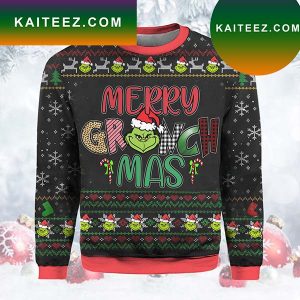 Merry Grinhmas The Grinch Christmas Ugly Sweater