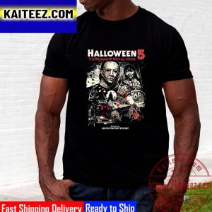 Michael Myers Halloween 5 Horror Halloween Vintage T-Shirt