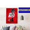 Los Angeles Rams x House Of The Dragon In NFL Decorations Poster Canvas