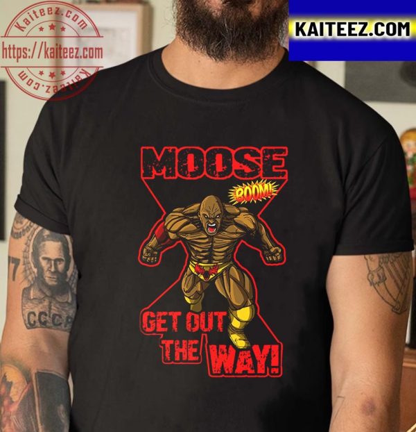 Moose Get Out The Way Vintage T-Shirt