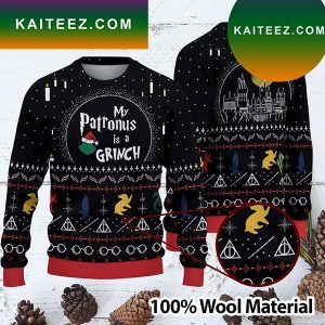 My Patronus Is A Grinch Christmas Ugly Sweater