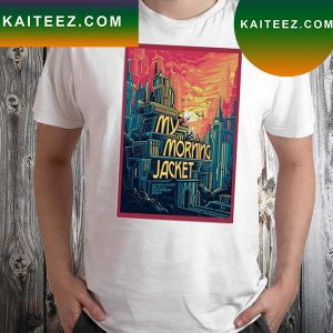 My morning jacket with madison cunningham april 22nd 2022 red hat amphitheatre raleigh nc poster T-shirt