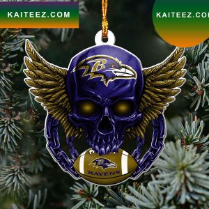 NFL Baltimore Ravens Xmas Ornament