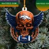 NFL Denver Broncos Xmas American US Eagle Ornament