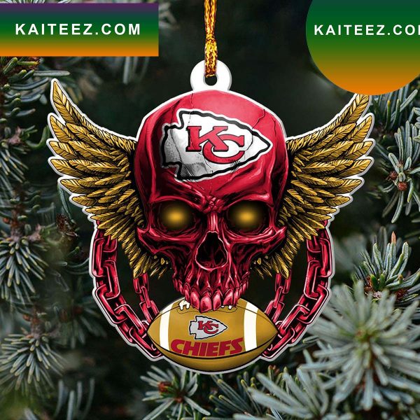 NFL Kansas City Chiefs Xmas Ornament