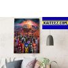 NFL Kickoff The Race To The Top Begins Decorations Poster Canvas