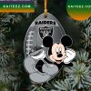 NFL Las Vegas Raiders Xmas American US Eagle Ornament