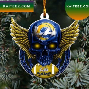 NFL Los Angeles Rams Xmas Ornament