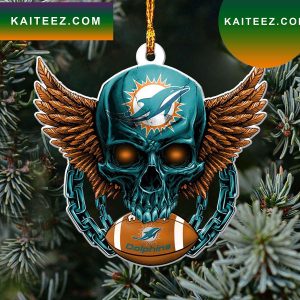 NFL Miami Dolphins Xmas Ornament