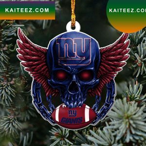 NFL New York Giants Xmas Ornament