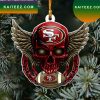 NFL San Francisco 49ers Xmas Mickey Ornament