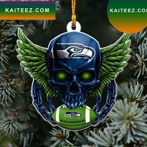 NFL Seattle Seahawks Xmas Ornament