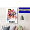 PAC Retained The AEW All Atlantic Championship Decorations Poster Canvas