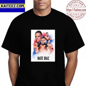 Nate Diaz In The UFC 279 Vintage T-Shirt