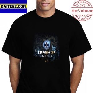 New York City Football Club Are The 2022 Campeones Cup Champions Vintage T-Shirt