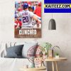 New York Mets Back In MLB 2022 Postseason Clinched Art Decor Poster Canvas