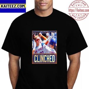 New York Mets Clinched 2022 MLB Postseason Vintage T-Shirt