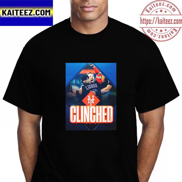 New York Mets Have Clinched MLB 2022 Postseason Vintage T-Shirt New York Mets Have Clinched MLB 2022 Postseason Vintage T-Shirt