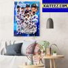 New York Yankees Are The 2022 AL East Champions Art Decor Poster Canvas