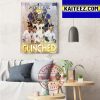 New York Yankees Are 2022 MLB Postseason Clinched Art Decor Poster Canvas