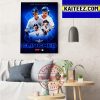 New York Yankees Clinched MLB Postseason 2022 Art Decor Poster Canvas