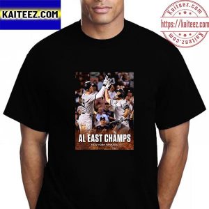 New York Yankees Takes The 2022 AL East Champs Vintage T-Shirt