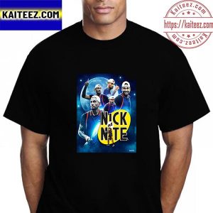 Nicholas Kyrgios Nick At Nite In US Open Tennis Vintage T-Shirt