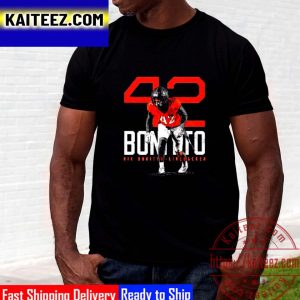 Nik Bonitto Denver Bold Number Football Vintage T-Shirt